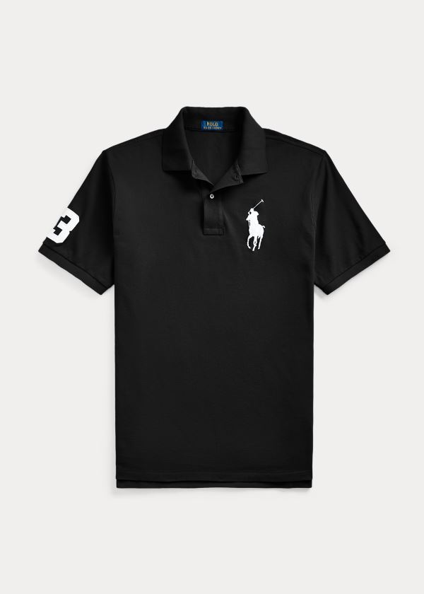 Polo Ralph Lauren Big Pony Mesh Polo Shirt Herre Danmark (FHORA8241)